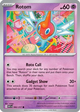 Rotom (92) [ME Ascended Heroes] Pokemon Single Pokémon