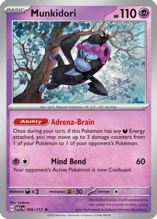 Munkidori (99) Holofoil [ME Ascended Heroes] Pokemon Single Pokémon