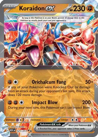 Koraidon ex (121) Holofoil [ME Ascended Heroes] Pokemon Single Pokémon