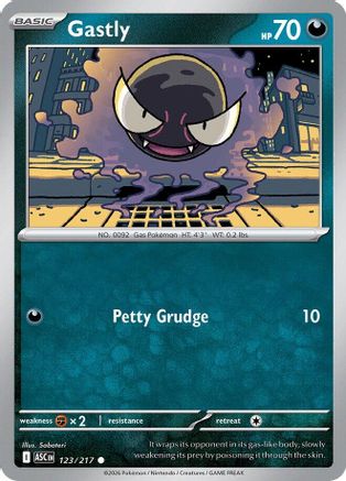 Gastly (123)  [ME Ascended Heroes]