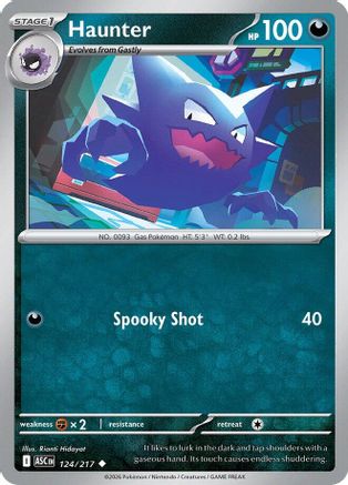Haunter (124) [ME Ascended Heroes] Pokemon Single Pokémon