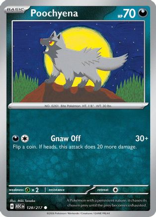 Poochyena (128) [ME Ascended Heroes] Pokemon Single Pokémon