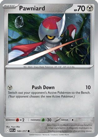 Pawniard (146) [ME Ascended Heroes] Pokemon Single Pokémon
