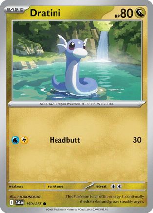 Dratini (150) [ME Ascended Heroes] Pokemon Single Pokémon