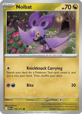 Noibat (156) [ME Ascended Heroes] Pokemon Single Pokémon