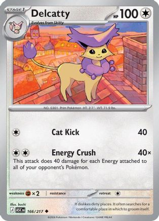 Delcatty (166) [ME Ascended Heroes] Pokemon Single Pokémon