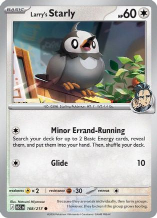 Larry's Starly (168) [ME Ascended Heroes] Pokemon Single Pokémon