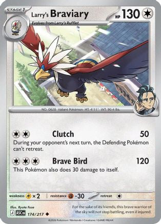 Larry's Braviary (174) [ME Ascended Heroes] Pokemon Single Pokémon