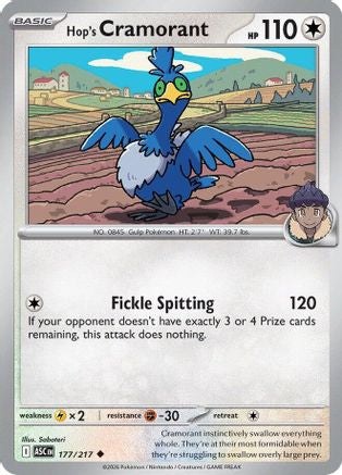 Hop's Cramorant (177) [ME Ascended Heroes] Pokemon Single Pokémon