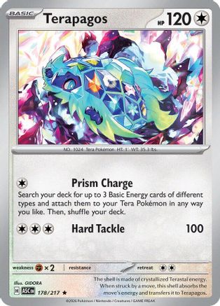 Terapagos (178) Holofoil [ME Ascended Heroes] Pokemon Single Pokémon