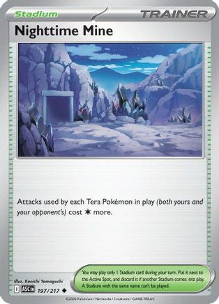 Nighttime Mine (197) Reverse Holofoil [ME Ascended Heroes] Pokemon Single Pokémon