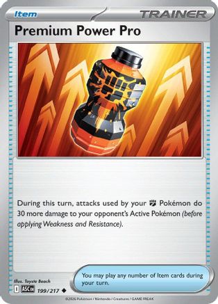 Premium Power Pro (199) [ME Ascended Heroes] Pokemon Single Pokémon