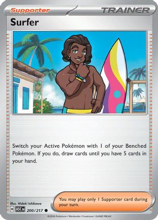 Surfer - 200/217 [ME Ascended Heroes] Pokemon Single Pokémon