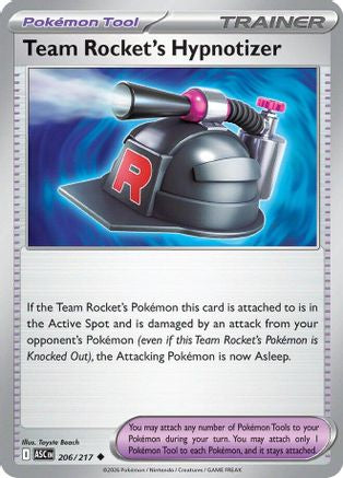 Team Rocket's Hypnotizer (206) [ME Ascended Heroes] Pokemon Single Pokémon