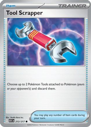 Tool Scrapper (212) Reverse Holofoil [ME Ascended Heroes] Pokemon Single Pokémon