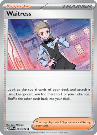 Waitress (215) [ME Ascended Heroes] Pokemon Single Pokémon