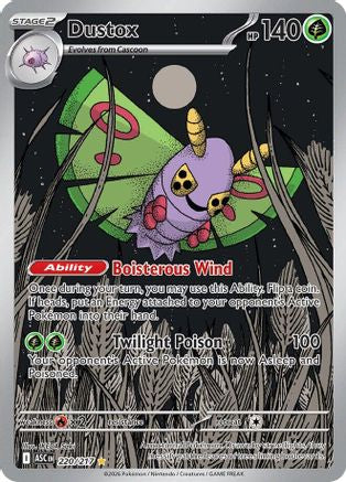 Dustox - 220/217 Holofoil [ME Ascended Heroes] Pokemon Single Pokémon