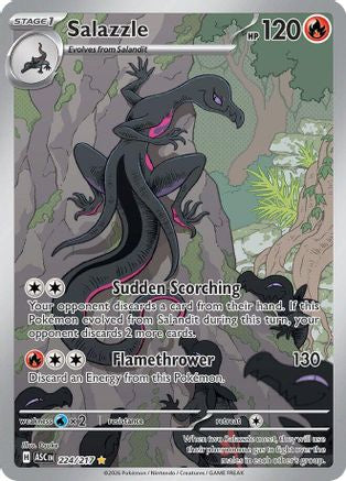 Salazzle - 224/217 Holofoil [ME Ascended Heroes] Pokemon Single Pokémon