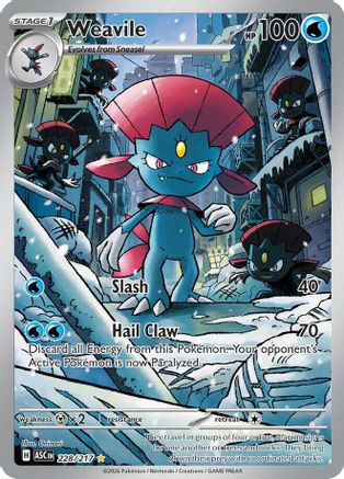Weavile - 228/217 Holofoil [ME Ascended Heroes] Pokemon Single Pokémon