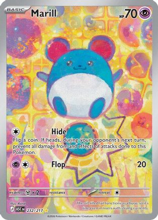 Marill - 232/217 Holofoil [ME Ascended Heroes] Pokemon Single Pokémon