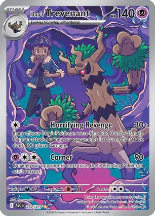 Hop's Trevenant - 237/217 Holofoil [ME Ascended Heroes] Pokemon Single Pokémon