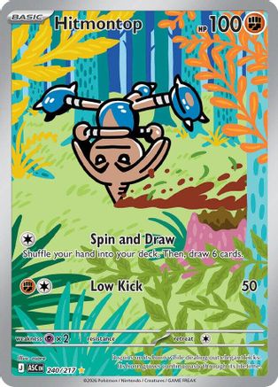 Hitmontop - 240/217 Holofoil [ME Ascended Heroes] Pokemon Single Pokémon