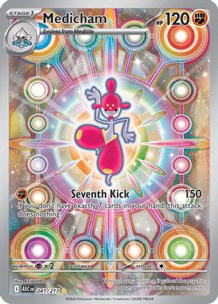 Medicham - 241/217 Holofoil [ME Ascended Heroes] Pokemon Single Pokémon
