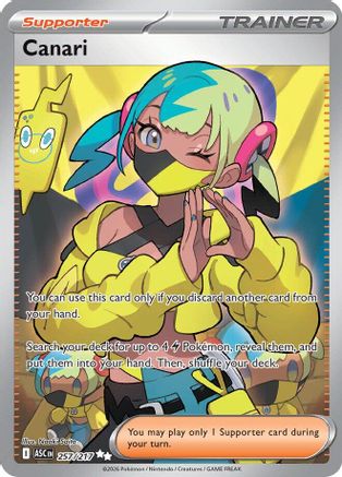 Canari - 257/217 Holofoil [ME Ascended Heroes] Pokemon Single Pokémon