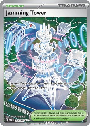 Jamming Tower (261) Holofoil [ME Ascended Heroes] Pokemon Single Pokémon