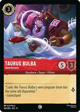 Taurus Bulba - Steerminator (106/204) [Winterspell] Lorcana Single Disney