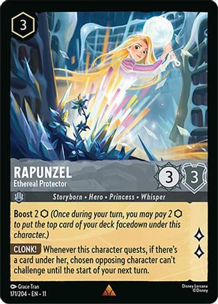 Rapunzel - Ethereal Protector (171/204) [Winterspell] Lorcana Single Disney