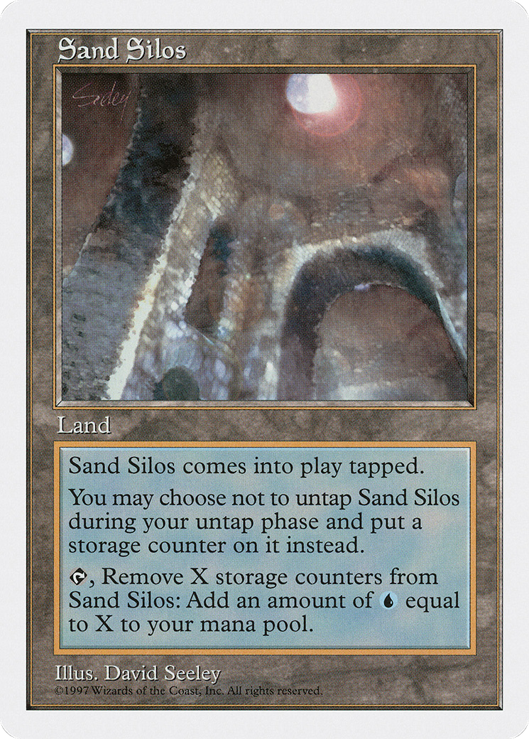 Sand Silos (5ED-) [Fifth Edition] MTG Single Wizards of the Coast