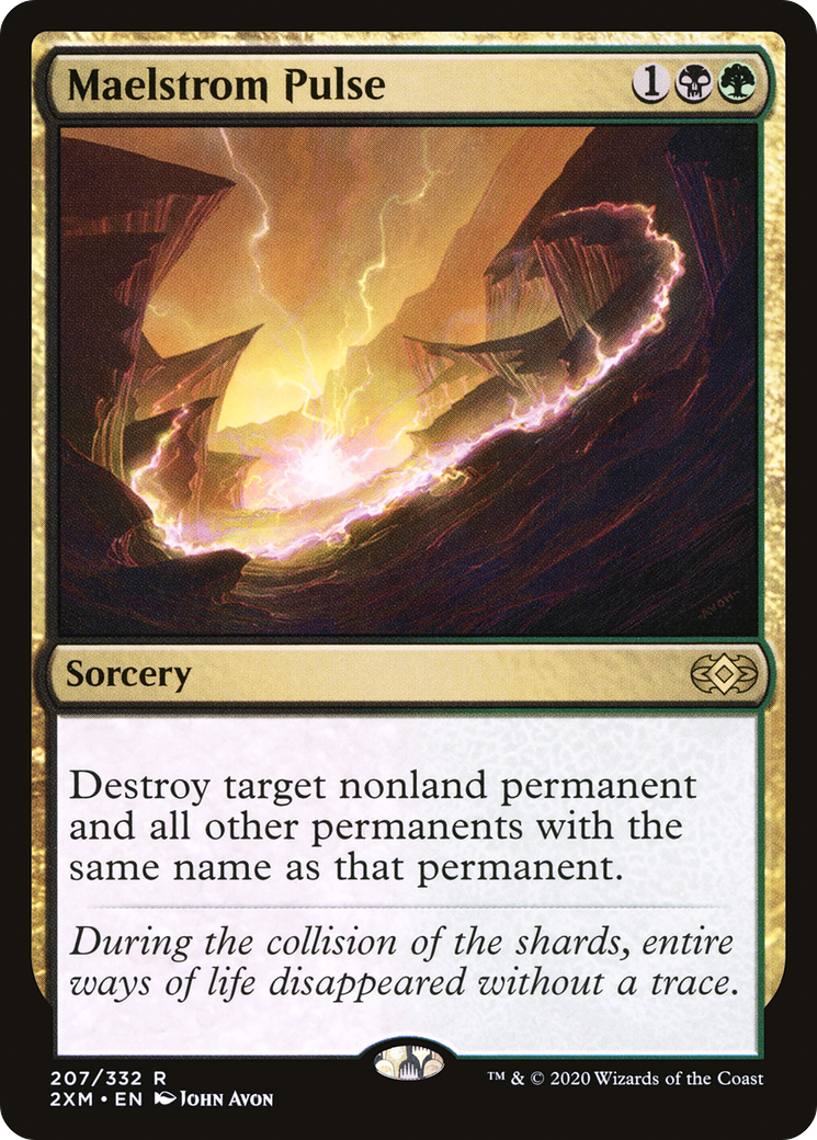 Maelstrom Pulse (2XM-207) [Double Masters] MTG Single Wizards of the Coast