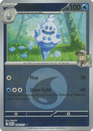 N's Vanillish (Energy Symbol Pattern) (50) Reverse Holofoil [ME Ascended Heroes] Pokemon Single Pokémon