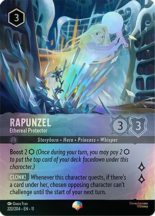 Rapunzel - Ethereal Protector (Epic) (222/204) [Winterspell] Holofoil Lorcana Single Disney