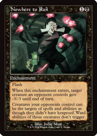 Nowhere to Run (WPN-001) [Misc] WPN & Gateway Promos Foil MTG Single Wizards of the Coast
