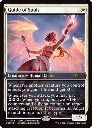 Guide of Souls (GAME-046) [Misc] Game Day & Store Championship Promos Foil MTG Single Game Day & Store Championship Promos