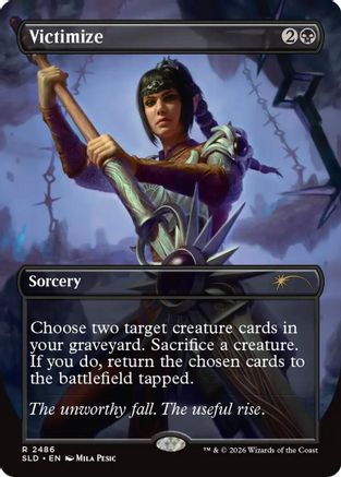 Victimize (SLD-2486) [Secret Lair] Drop Series MTG Single Wizards of the Coast