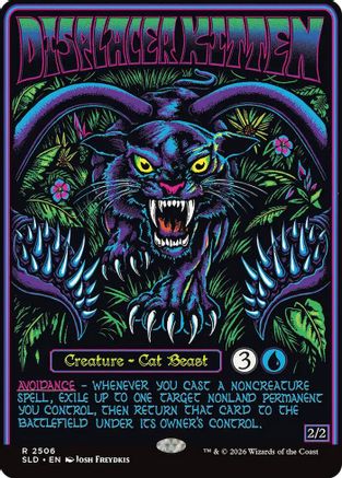 Displacer Kitten (SLD-2506) [Secret Lair] Drop Series Foil MTG Single Wizards of the Coast