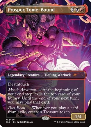 Prosper, Tome-Bound (SLD-2496) [Secret Lair] Drop Series Foil MTG Single Wizards of the Coast
