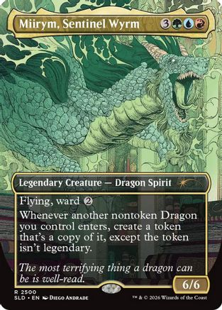 Miirym, Sentinel Wyrm (SLD-2500) [Secret Lair] Drop Series Foil MTG Single Wizards of the Coast