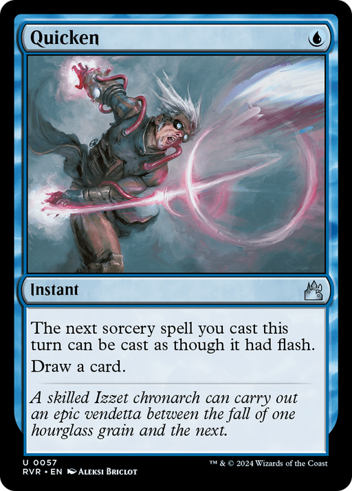 Quicken (RVR-057) [Ravnica Remastered] MTG Single Wizards of the Coast
