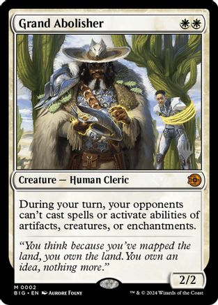 Grand Abolisher (PPECL-002) [Promo Pack: Lorwyn Eclipsed] MTG Single Promo Pack: Lorwyn Eclipsed