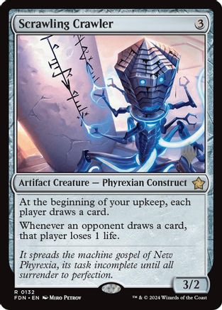 Scrawling Crawler (PPECL-132) [Promo Pack: Lorwyn Eclipsed] MTG Single Promo Pack: Lorwyn Eclipsed