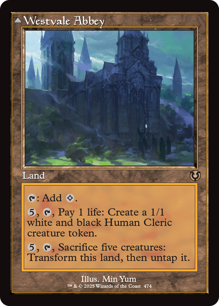 Westvale Abbey (INR-474) [Innistrad Remastered] MTG Single Wizards of the Coast