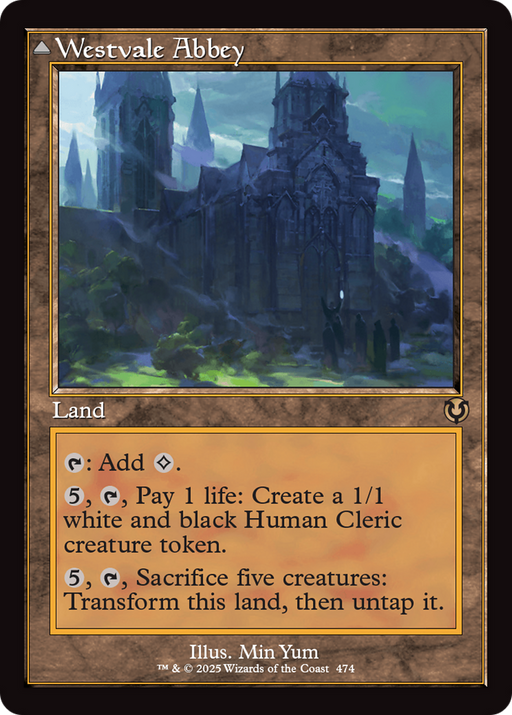 Westvale Abbey (INR-474) [Innistrad Remastered] Foil MTG Single Wizards of the Coast