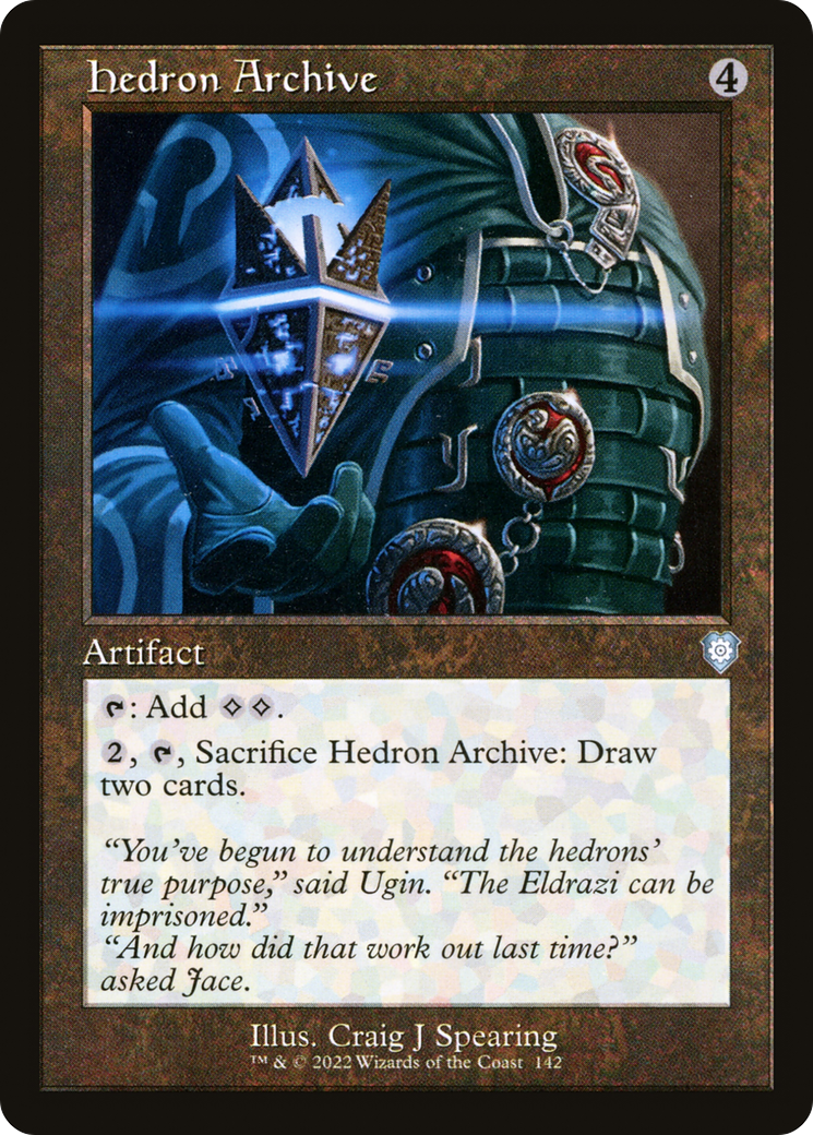 Hedron Archive (BRC-142) [The Brothers' War Commander] MTG Single Wizards of the Coast