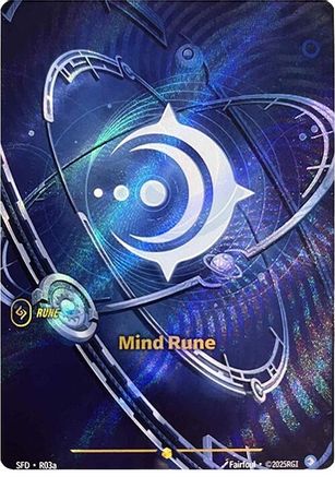 Mind Rune (Alternate Art) (R03a) [Spiritforged] Foil Riftbound Singles Riot Games