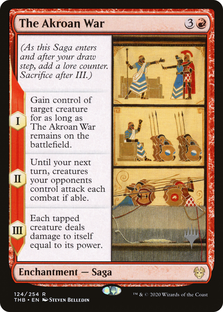 The Akroan War (PPTHB-124) [Theros Beyond Death Promos] MTG Single Wizards of the Coast