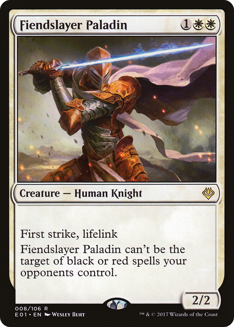 Fiendslayer Paladin (AC2-008) [Misc] Archenemy: Nicol Bolas MTG Single Wizards of the Coast